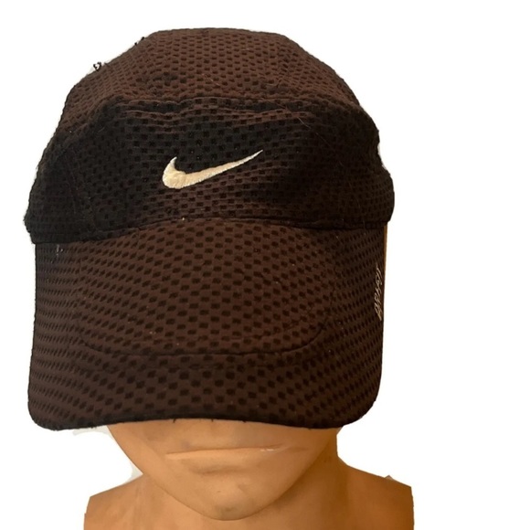Nike Accessories - Vtg 2000s Nike Day Break 7 Panel Dri Fit Mesh Hat Running Cap RARE ACG y2k 90s
